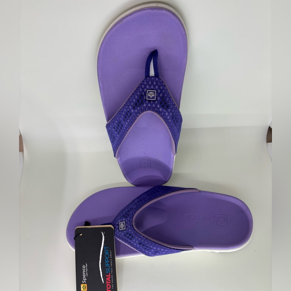 Spenco Women's Purple Sandals - Picture 2 of 5